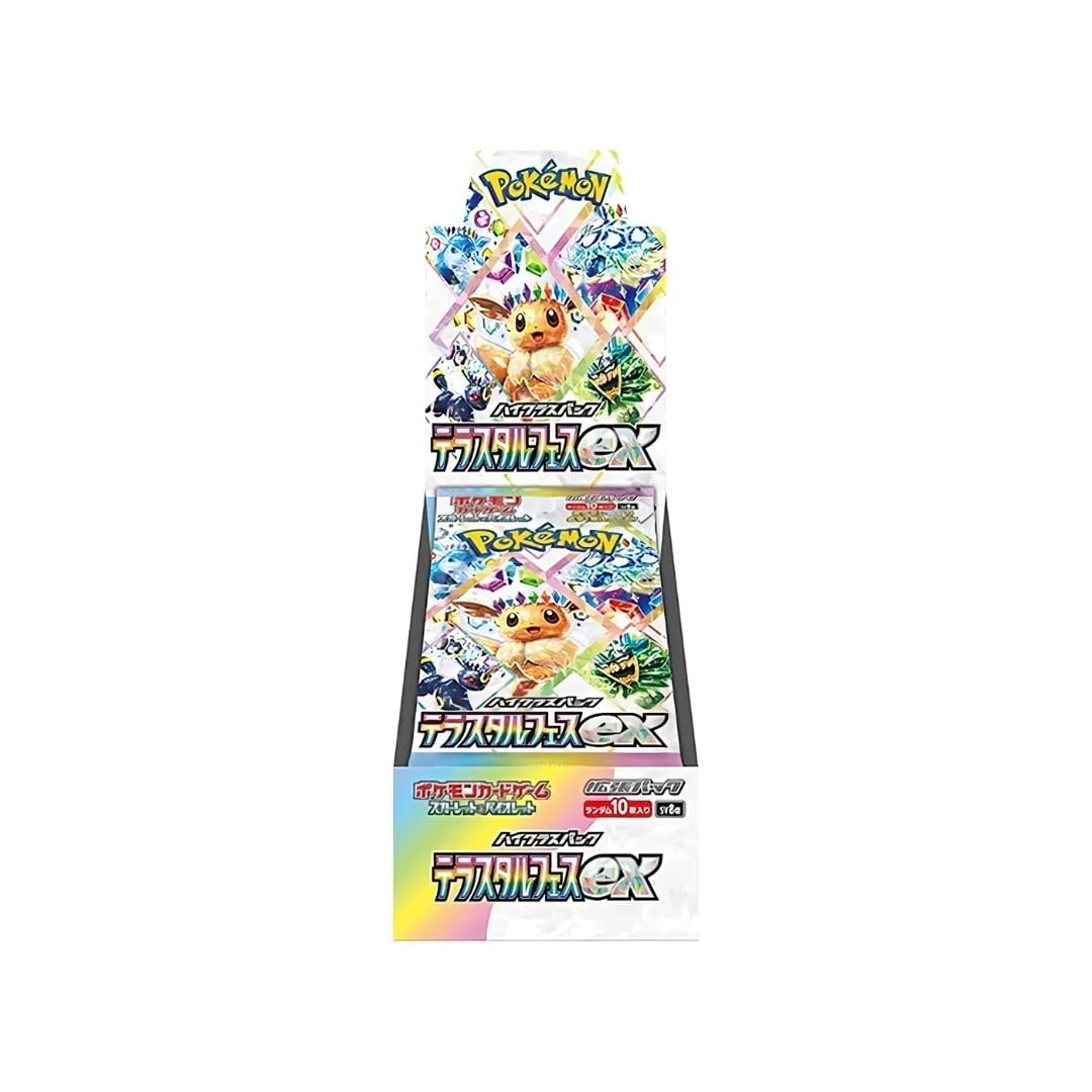 POKEMON EEVEELUTIONS TERASTAL FESTIVAL EX HIGH CLASS SV8A JAPANESE BOOSTER BOX