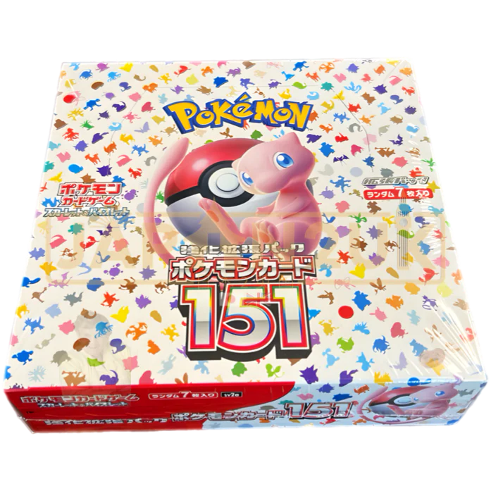 Pokemon Japanese 151 booster box, front box