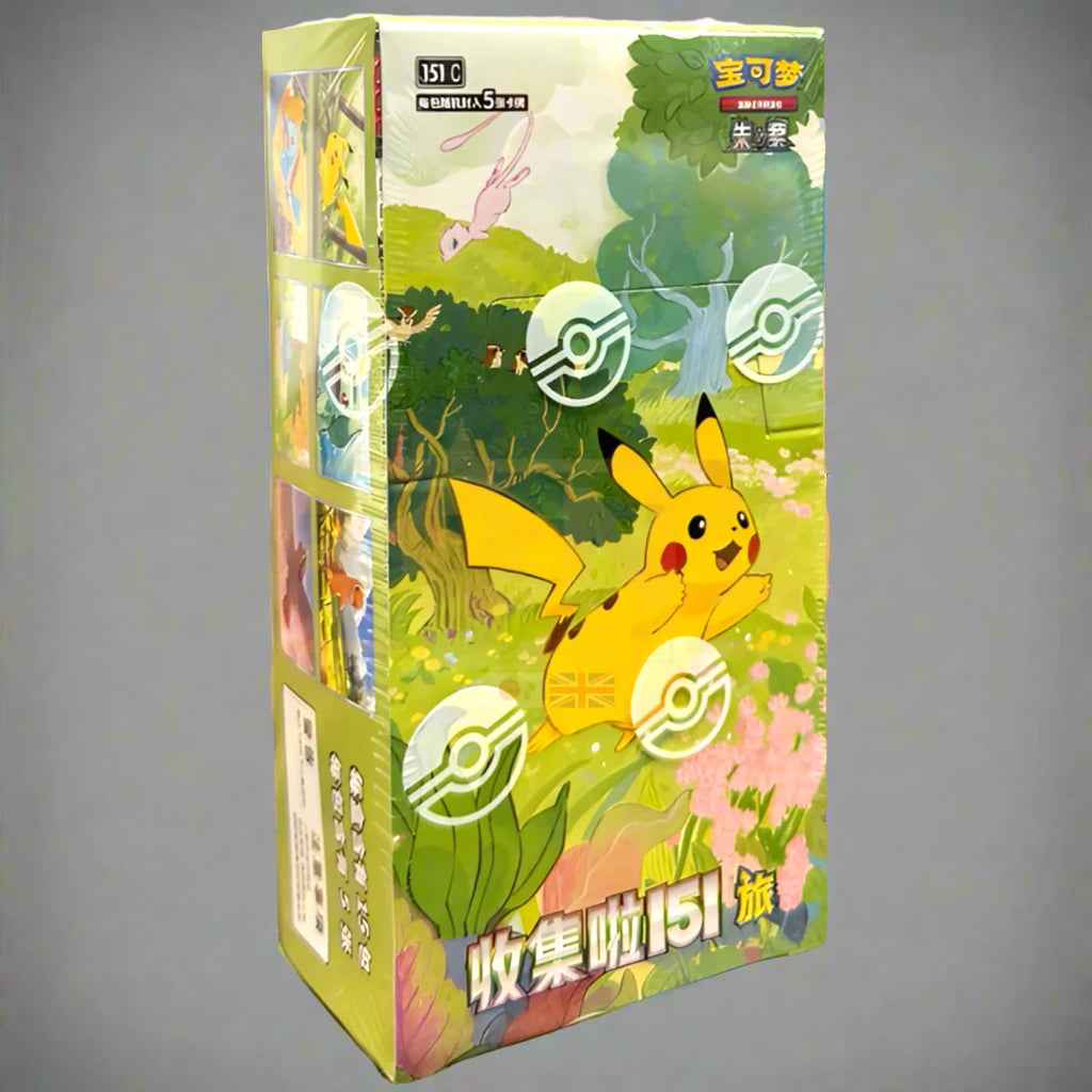 POKEMON COLLECT 151 JOURNEY 151C SIMPLIFIED CHINESE SLIM BOOSTER BOX