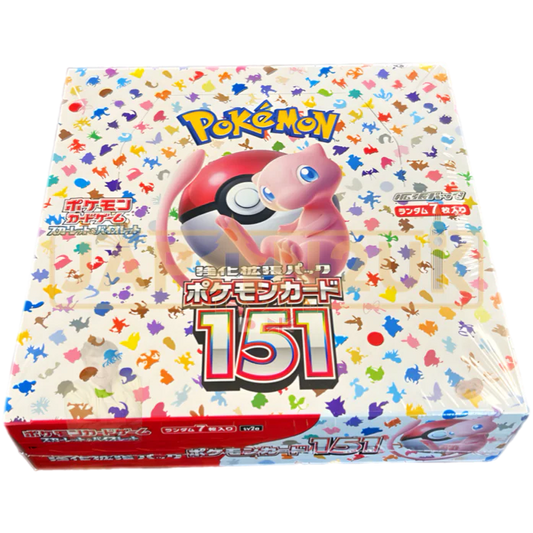 Pokemon Japanese 151 booster box, front box