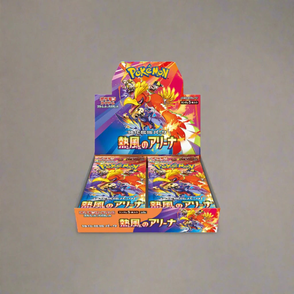 POKEMON HEATWAVE ARENA SV9A JAPANESE BOOSTER BOX